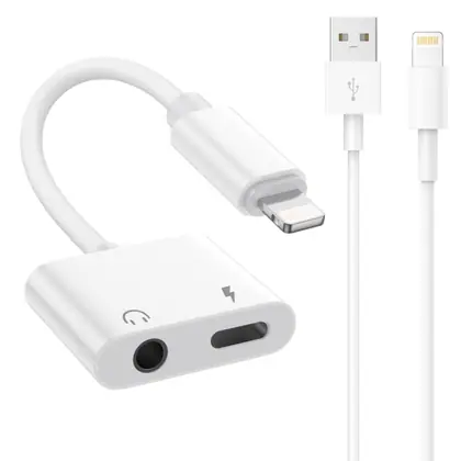 Adaptateur Lightning 2 en 1