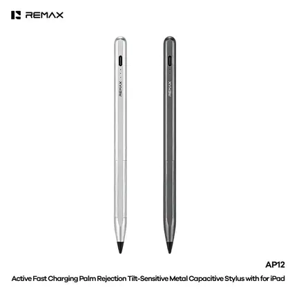Active Fast Charging Palm Rejection Tilt-Sensitive Metal Capacitive Stylus with for iPad