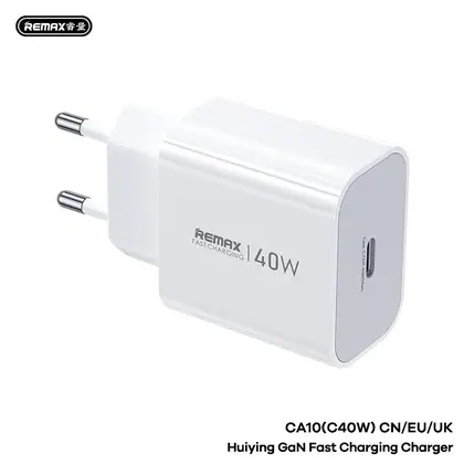 REMAX Huiying GaN Fast Charging Charger CA10(C40W)