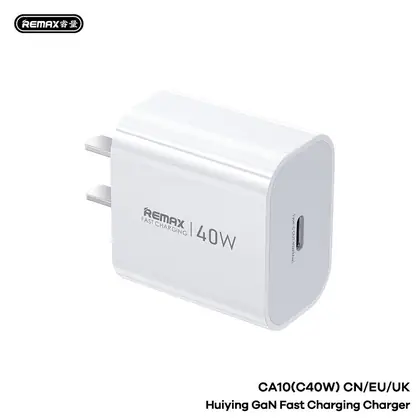 REMAX Huiying GaN Fast Charging Charger CA10(C40W)