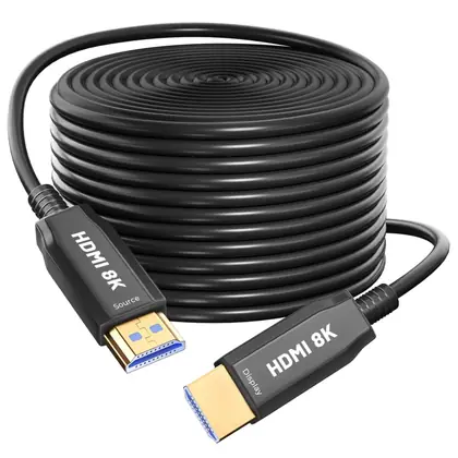 Câble HDMI 2.0/2.1 Fibre Optique – 4K / 8K UHD 20M
