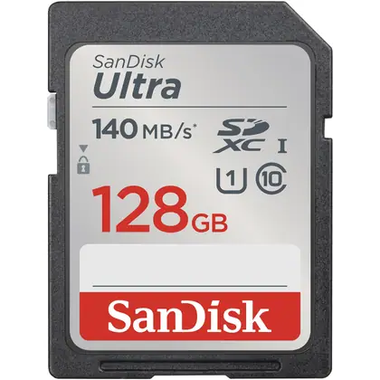 Carte mémoire SanDisk Ultra SDXC UHS-I 128 Go