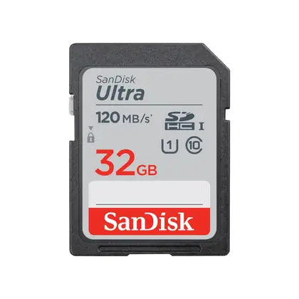 Carte Mémoire SD SanDisk Ultra 32 Go