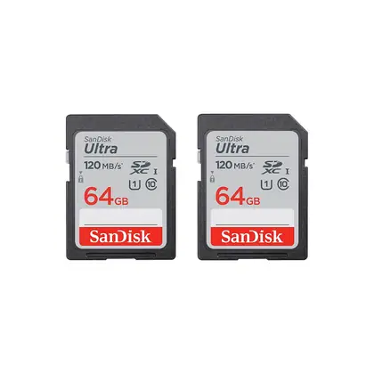 Carte Mémoire SD SanDisk Ultra 64 Go