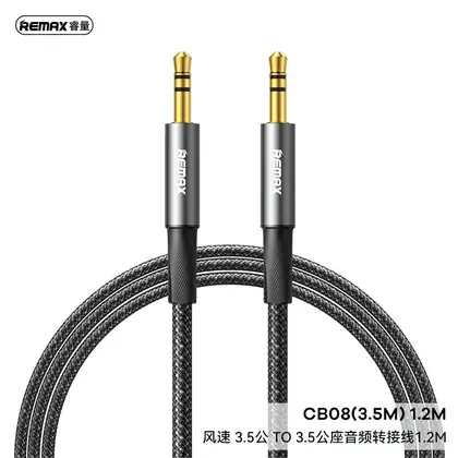 REMAX Velocity 3.5 TO 3.5 Plug AUDIO ADAPTER CABLE CB08(3.5M) 1.2M