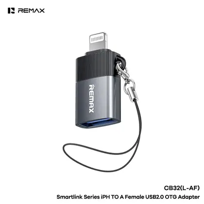 REMAX Smartlink Series iPH TO A Female USB2.0 OTG Adapter CB32(L-AF)