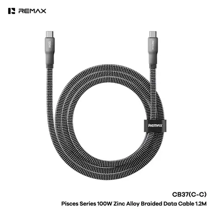 REMAX Pisces Series Zinc Alloy Braided Data Cable 1.2M