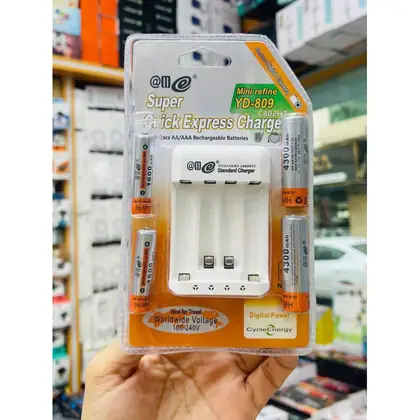 Chargeur piles rechargeables