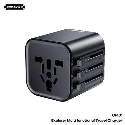 Remax Explorer Multi-function Travel Charger EU,UK,US,AU