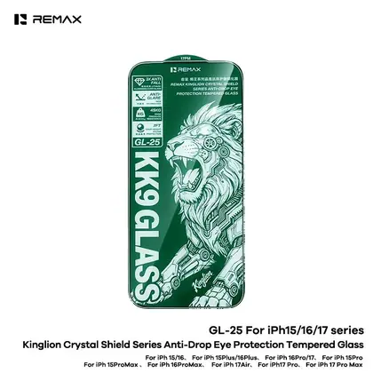 REMAX Kinglion Crystal Shield Series Anti-Drop Eye Protection Tempered Glass