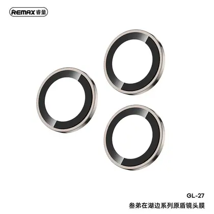 REMAX 3D Series Original Shield Lens Film GL-27 iPh 15 Pro/iPh 15 Promax iPh 16 Pro/iPh 16 Promax (Triple-lens)