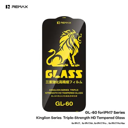 REMAX Kinglion Series Triple- Strength HD Tempered Glass