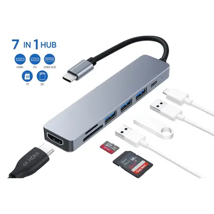 Hub USB-C 7 in 1