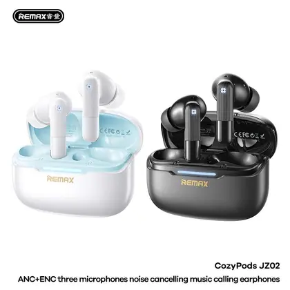 REMAX ANC+ENC three microphones Noise Reduction Music Call Earphones CozyPods