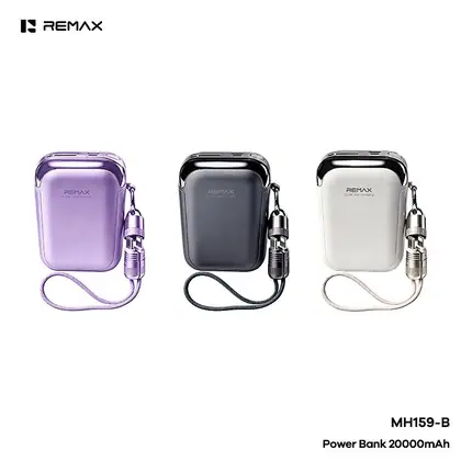 REMAX Built-in 22.5W Type-C Fast Charging Cable Power Bank 20000mAh