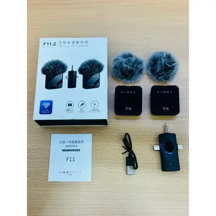 Microphone sans fil F11-2