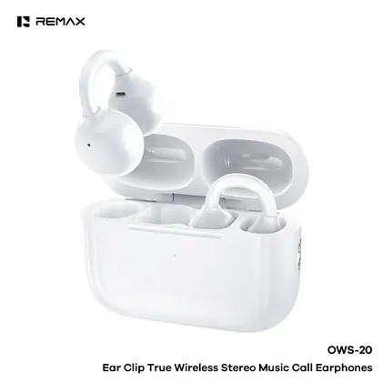 REMAX Ear Clip True Wireless Stereo Music Call Earphones