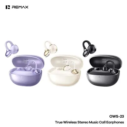 REMAX OWS Ear Clip Open Wireless Stereo Music Call Earphones