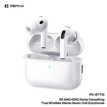 REMAX ANC+ENC Noise Cancelling True Wireless Stereo Music Call Earphones