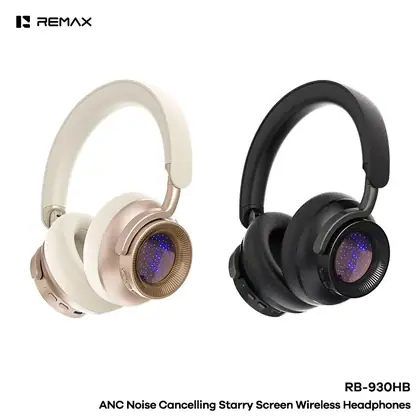 REMAX ANC Noise-Canceling Starry Screen Wireless Headphones