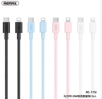 REMAX Marlik Series 20W PD Fast- charging Data Cable RC-175i 1M (C-L)