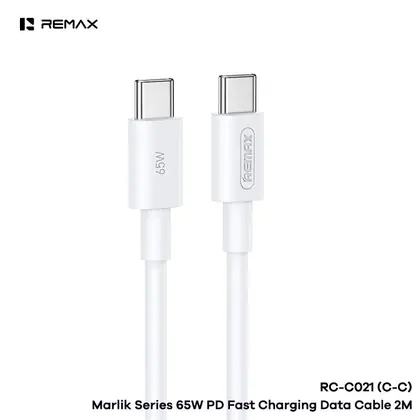Marlik Series 65W PD Fast Charging Data Cable RC-C021 C-C 2M