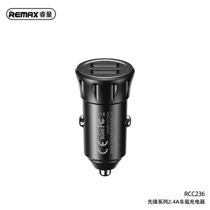 REAMX Vanguard Series 2.4A 2 USB Car Charger