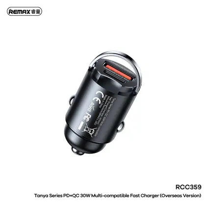 REMAX Tanya Series PD+QC 30W1A+1 C Multi-compatible Fast Charger
