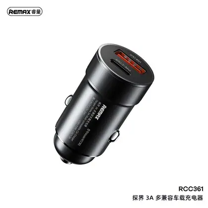 REMAX Tangee Series 3A 1A+1C Multi-compatible Car Charger