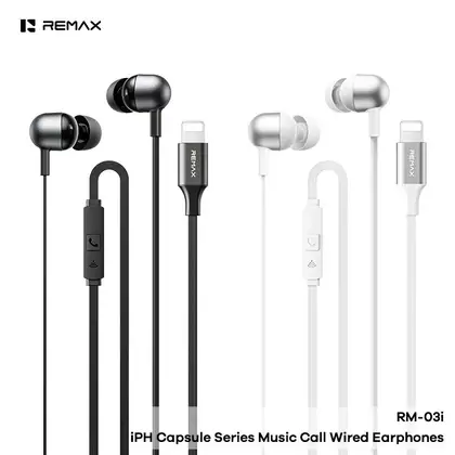 REMAX iPh Capsule Series Music Call Wired Earphones