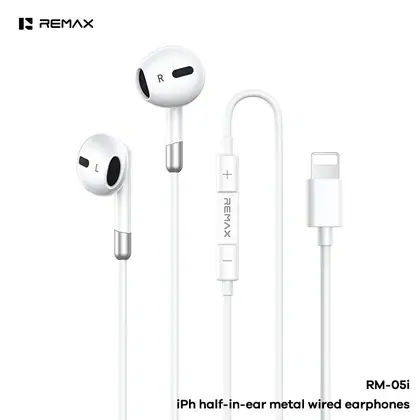 IPH Semi-In-Ear Metal Wired Earphones
