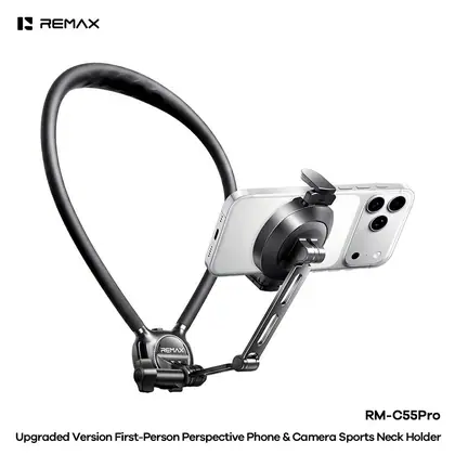 Upgraded Version First-Person Perspective Phone & Camera Sports Neck Holder