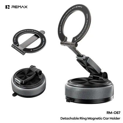 Detachable Ring Magnetic Car Holder