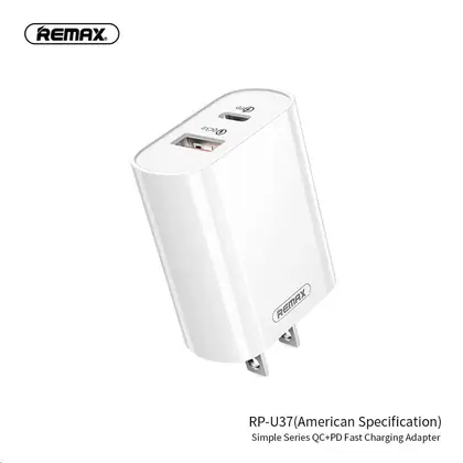 REMAX Jane Series QC3.0+PD 20W GaN Fast Charger