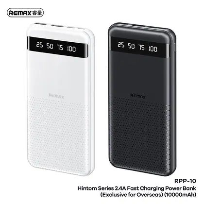 Hintom 2.4A Fast Charging Power Bank 10000mAh