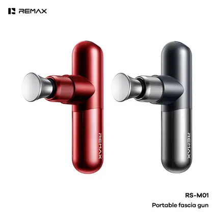 REMAX Fascia Massage gun RS-M01 (Buy 48 pcs Fascia Massage gun can get 1 pcs stand for free)