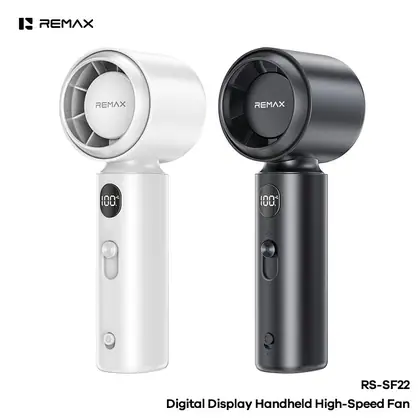 REMAX Digital Display Handheld High- Speed Fan