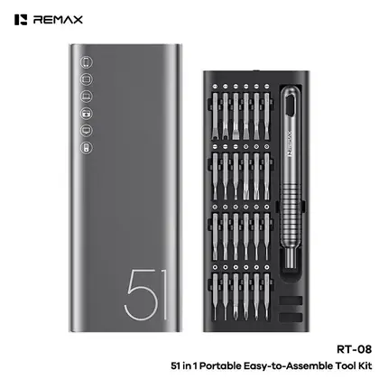 REMAX 51 in 1 Portable Easy-to- Assemble Tool Kit