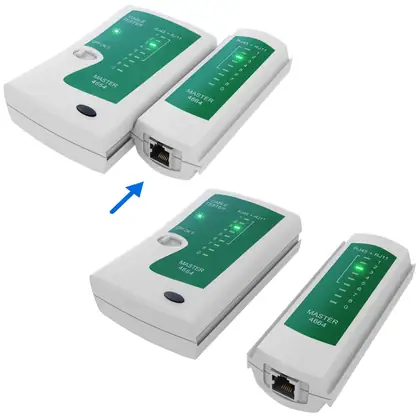 Testeur de câble réseau RJ45 / RJ11