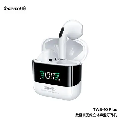 REMAX True Wireless Stereo Music Earbuds with Digital Display
