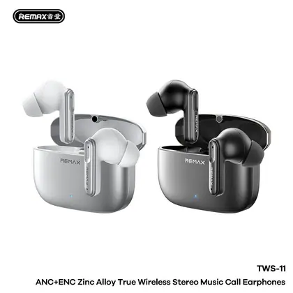 REMAX ANC+ENC Zinc Alloy True Wireless Stereo Music Call Earphones