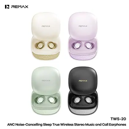 REMAX ANC Noise Cancelling Sleep True Wireless Stereo Music Call Earphones