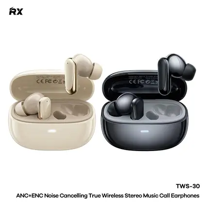 ANC+ENC Noise Cancelling True Wireless Stereo Music Call Earphones