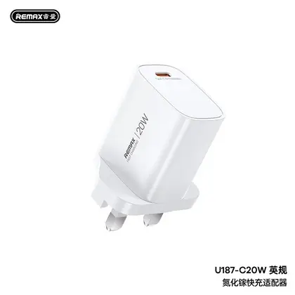 REMAX GaN Fast charging Charger 1C U187-C20W